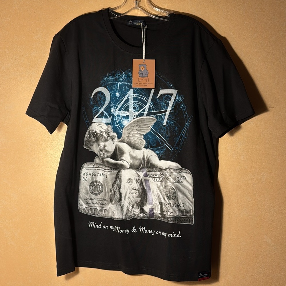 24/7 Mind on my Money & Money on my mind T-shirt